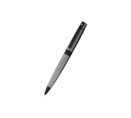 Sheaffer 300 Lacquer Ballpoint Pen Matte Grey with Polished Black Trim